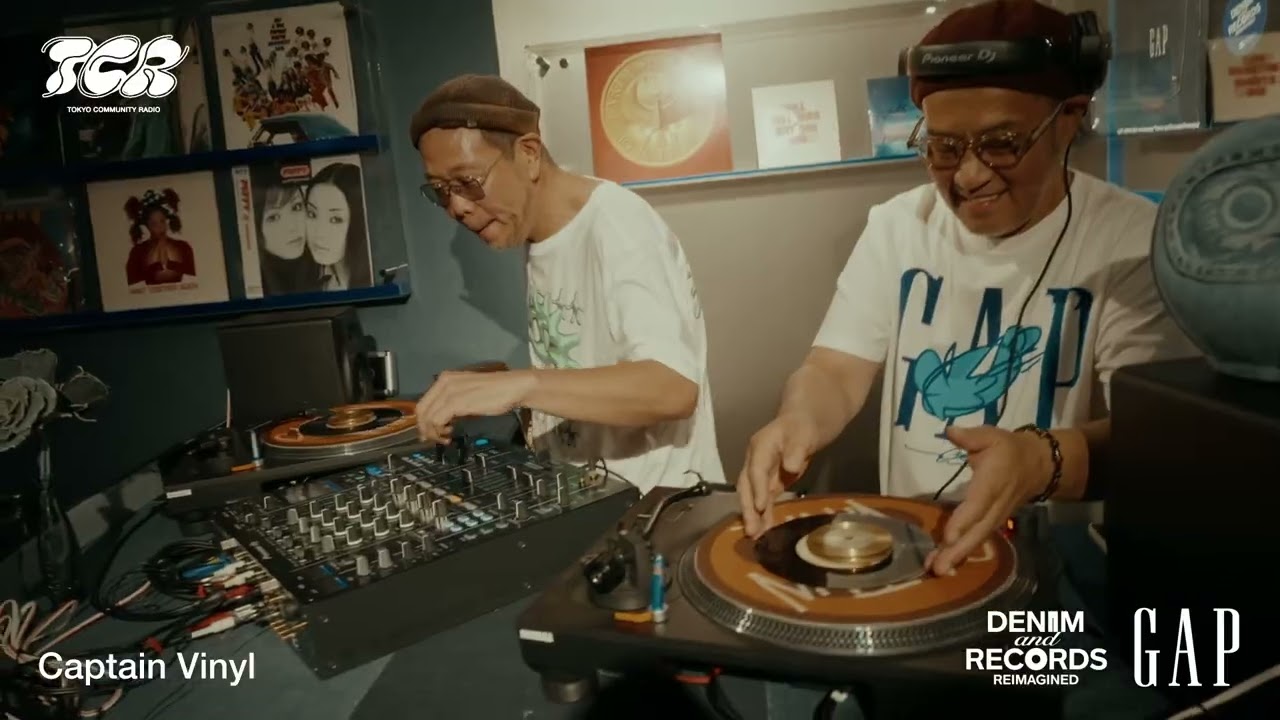 Captain Vinyl｜Gap Japan 30th Anniversary “Denim and Records Reimagined” Special Session