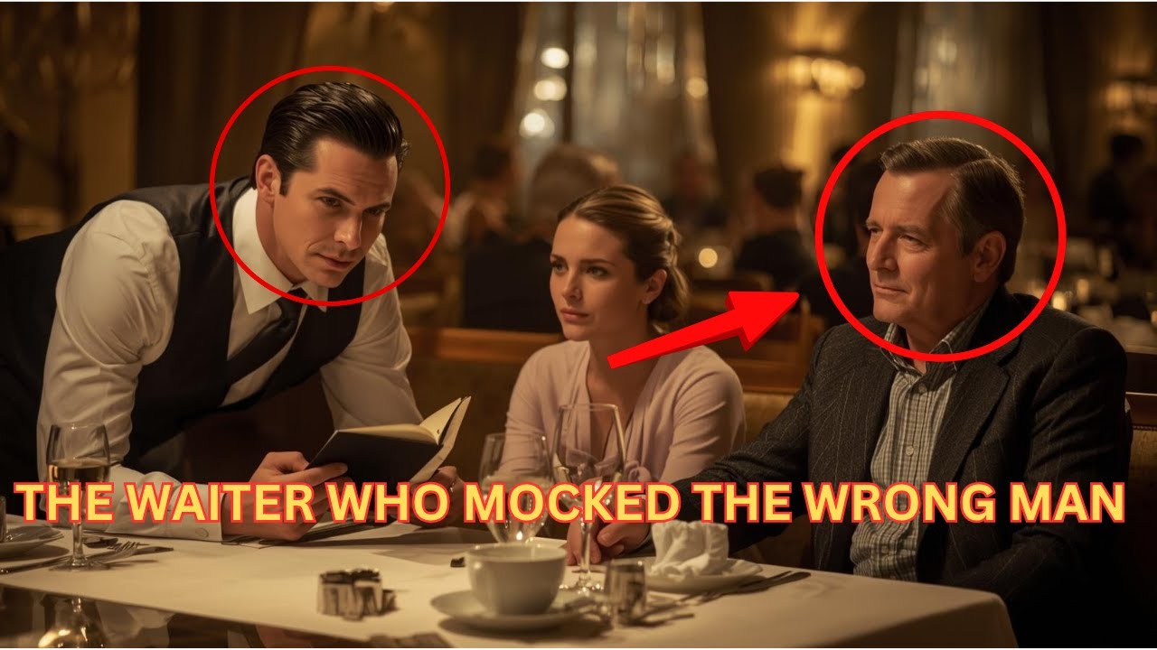 The Waiter Who Mocked the Wrong Man | A Powerful Story About Respect and Redemption.