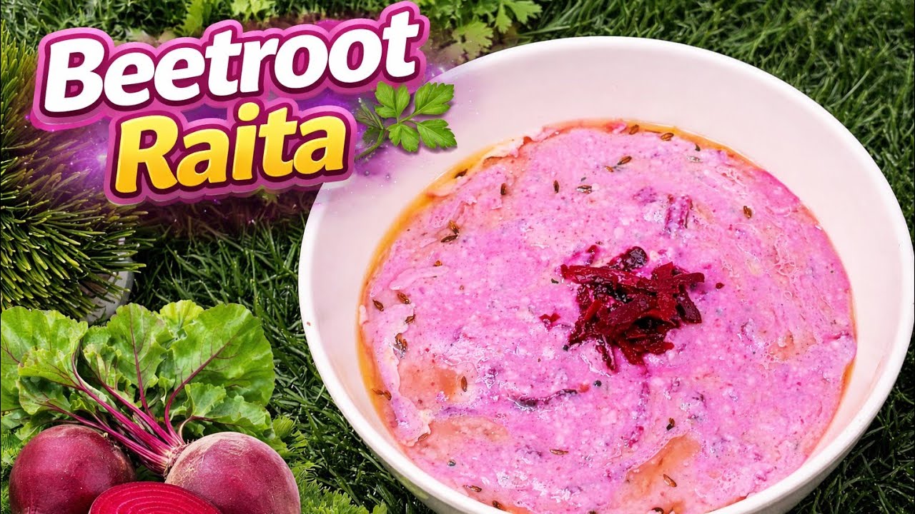 Weight Loss Beetroot Raita Recipe | Easy & Healthy Beetroot Side Dish