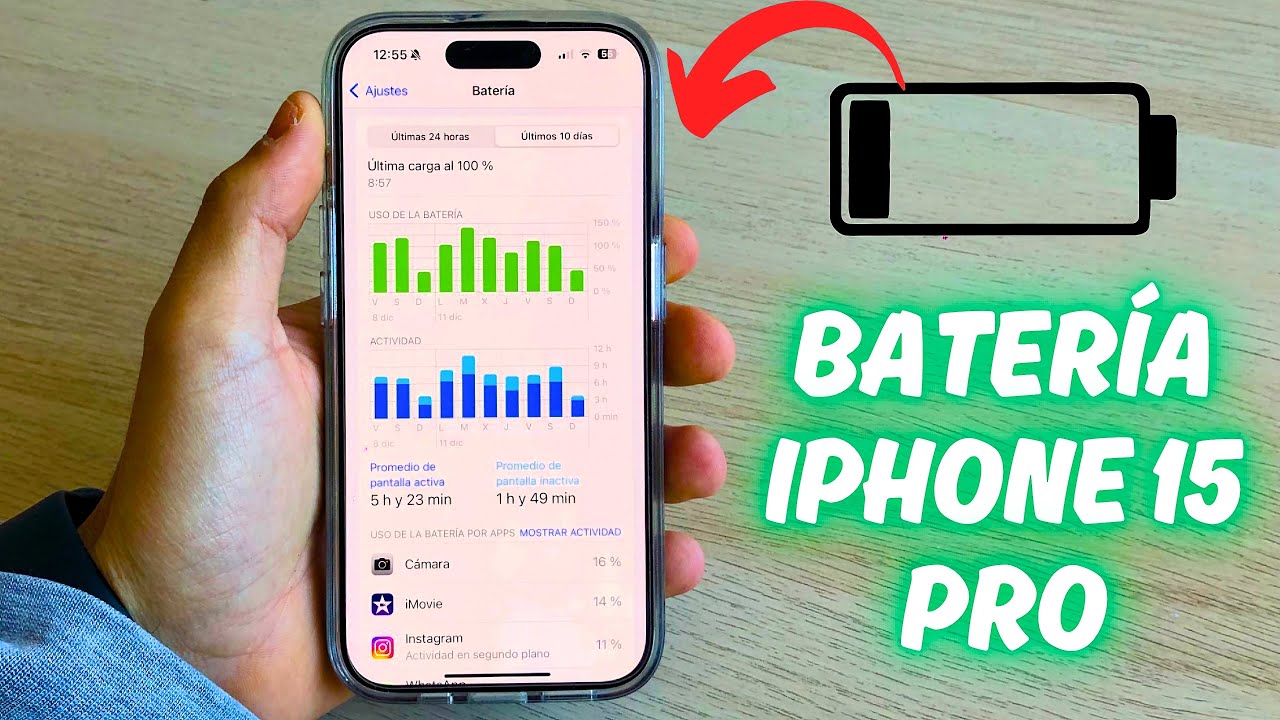 iPhone 15 Pro 🔋 Duración de Batería