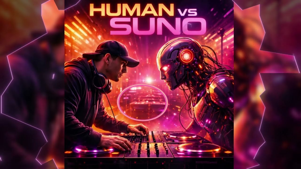 La Sentence - Human vs Suno - Techno mix - IA