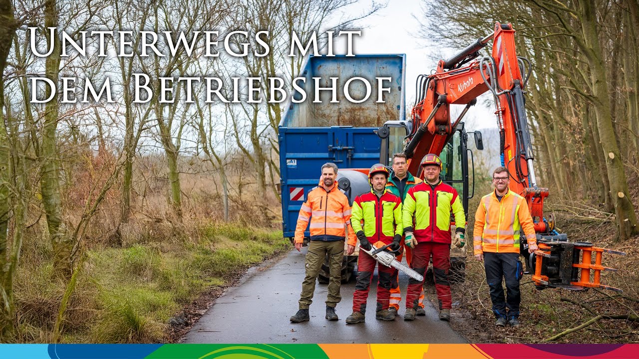 Unterwegs mit dem Betriebshof - Gehölzpflege