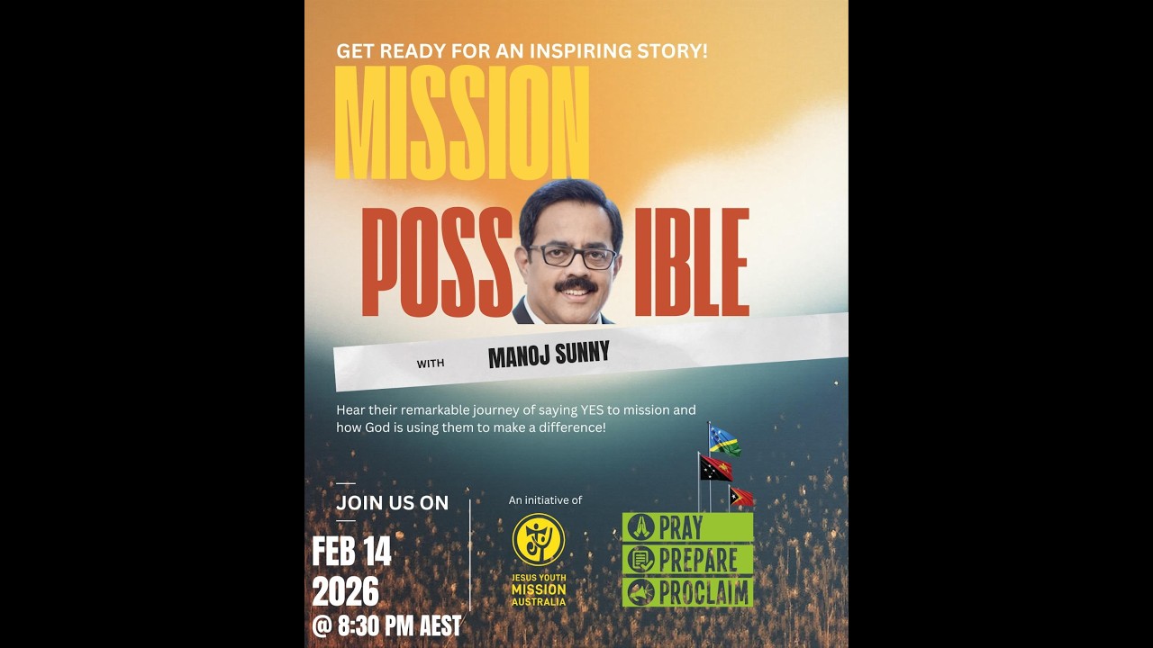 Mission possible webinar  3 -  Manoj Sunny