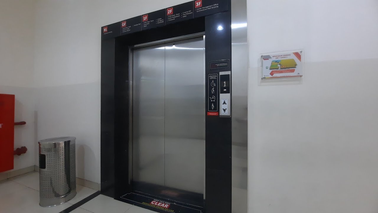 Hyundai Traction Elevator Summarecon Mall Serpong 1.