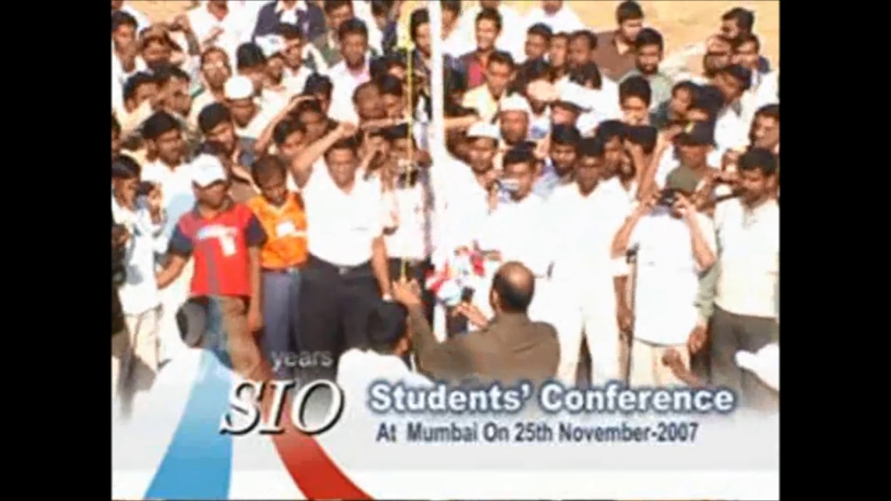 Beginning | SIO 25 years Mumbai Conference | Taraana | Flag Hoisting | Qira'at