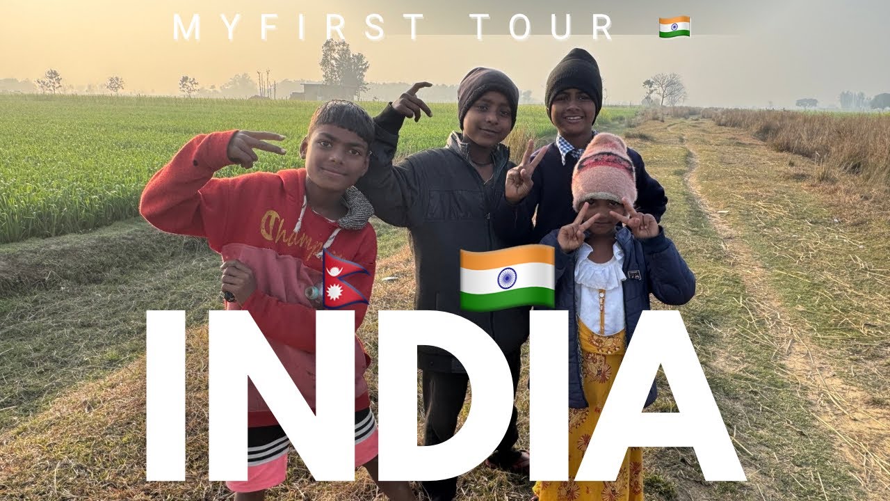 After 8 years I meet my brother 👶 India 🇮🇳 ghumna gaiyo 👀