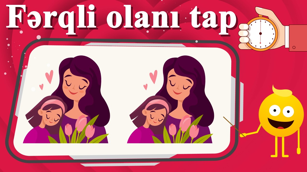 Fərqli Olanı Tap! | Uşaqlar üçün Məntiq və Diqqət Oyunu | Məktəbəqədər uşaqlar üçün #məntiq