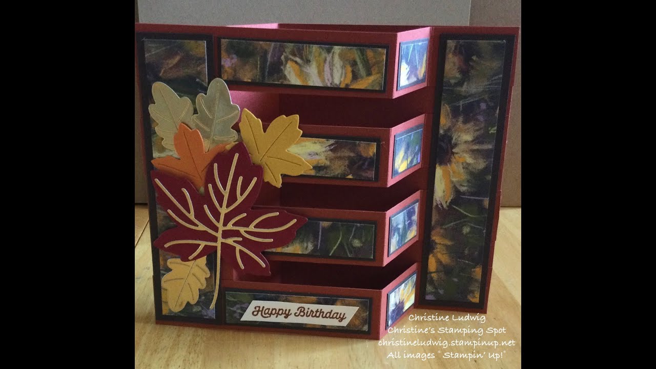 Mystery Monday Video - September 15-2025 - Quadruple Z Fold Fall Card