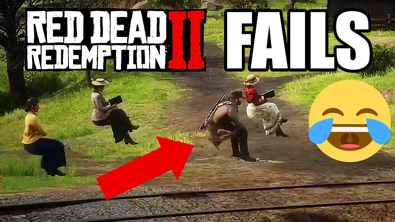 Red Dead Redemption 2 Funny Moments (RDR 2 Funny Glitches, Fails & Bugs Compilation)