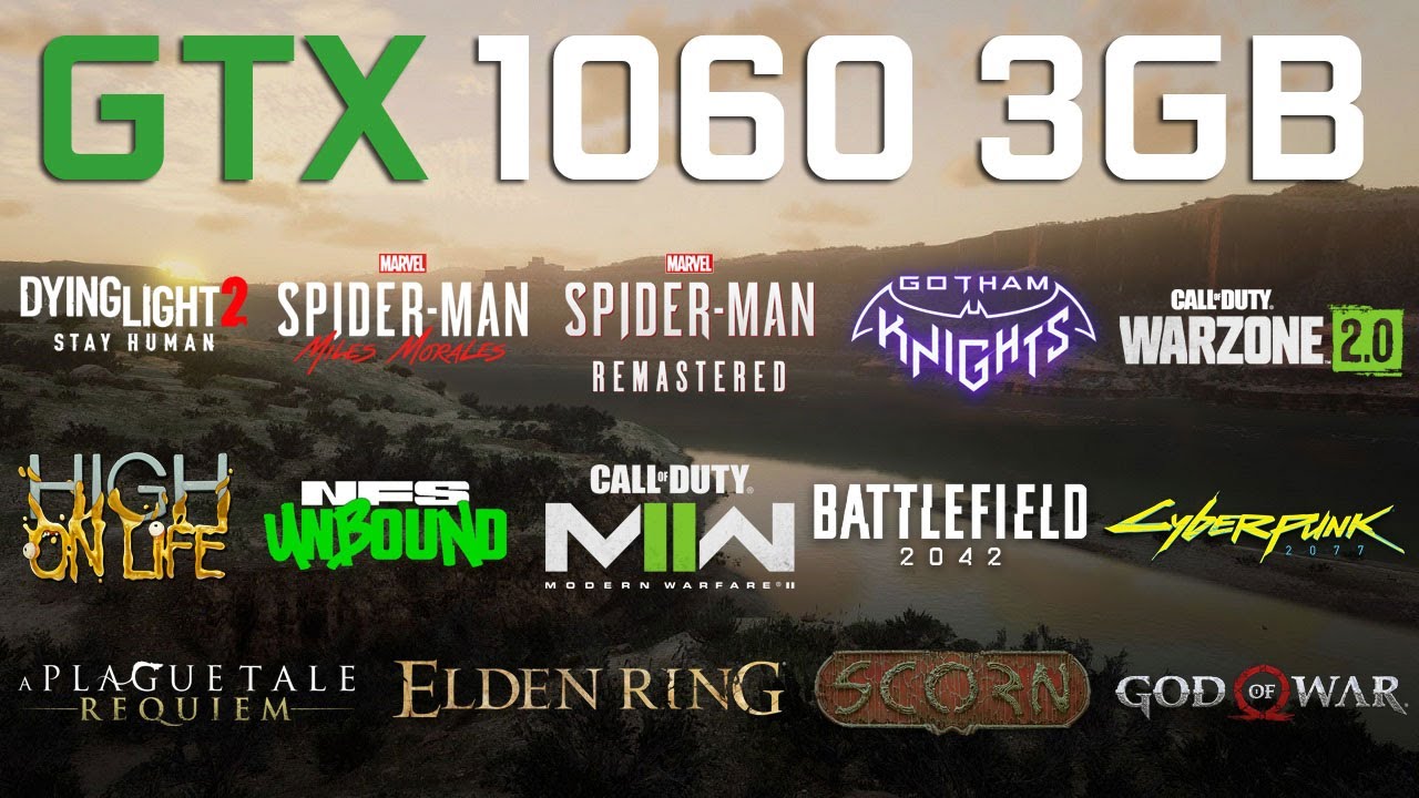 Nvidia GTX 1060 3GB in 2023 - Test in 22 Games