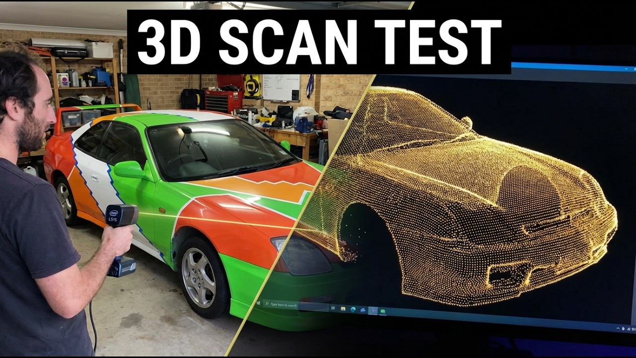 3D-сканируйте свой автомобиль дома.
