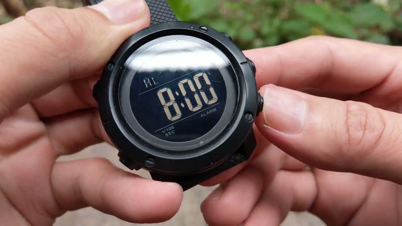 Hướng dẫn chỉnh giờ, báo thức Đồng Hồ SKMEI 1426