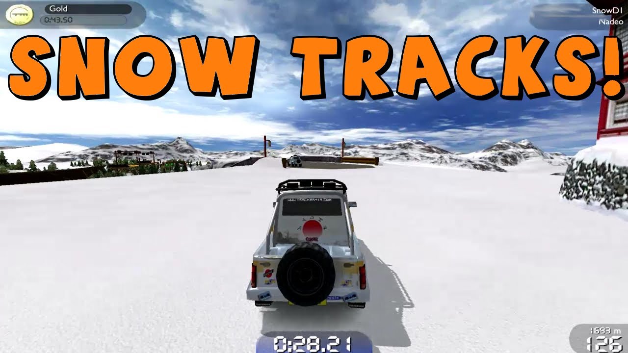 Trackmania United Forever | Snow and Ice Tracks!
