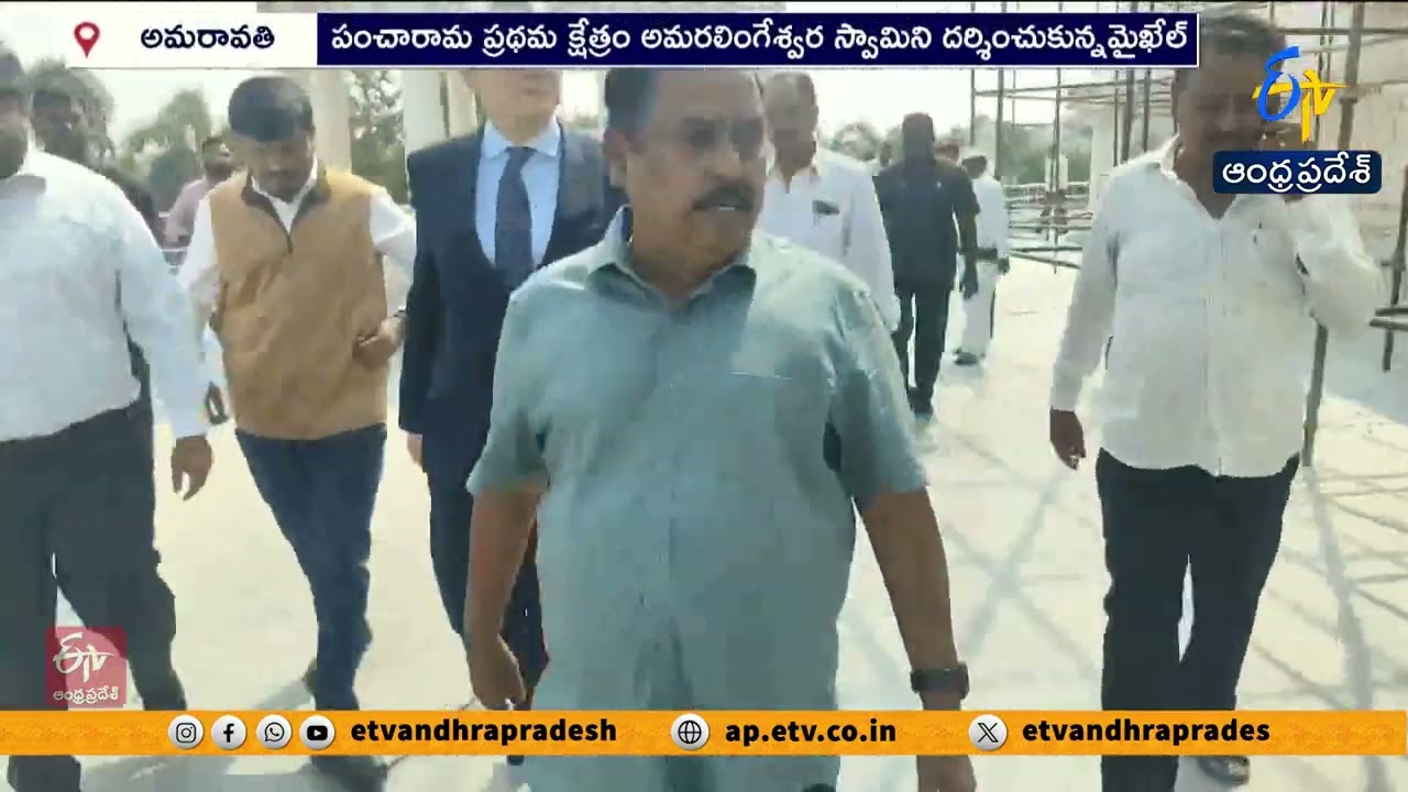 German Consul General Impressed by Spiritual Amaravati