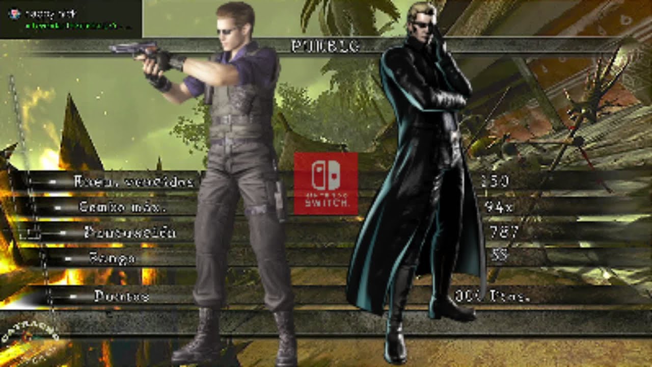 El pueblo (319,787) | Albert Wesker (MIDNIGHT) & Albert Wesker (S.T.A.R.S) | RE5 | NS