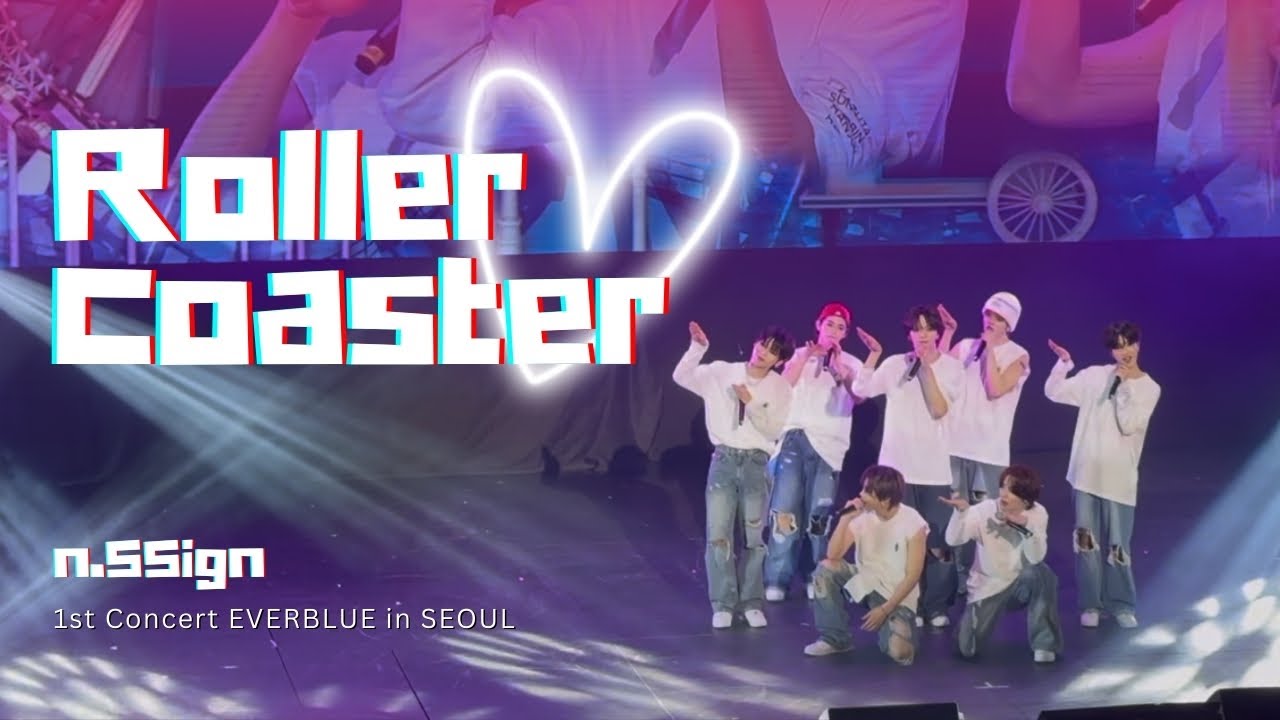 [4K] 250405 n.SSign(엔싸인) -Roller Coaster' | @n.SSign 1st Concert EVERBLUE in SEOUL