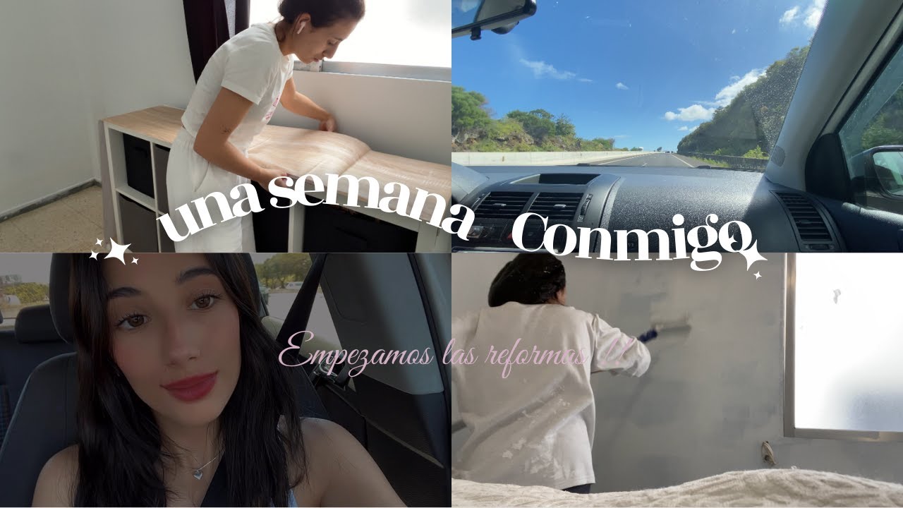 Una SEMANA CONMIGO | COMENZAMOS CON LAS REFORMAS!! 🔨  mucho trabajo, h&aacute;bitos