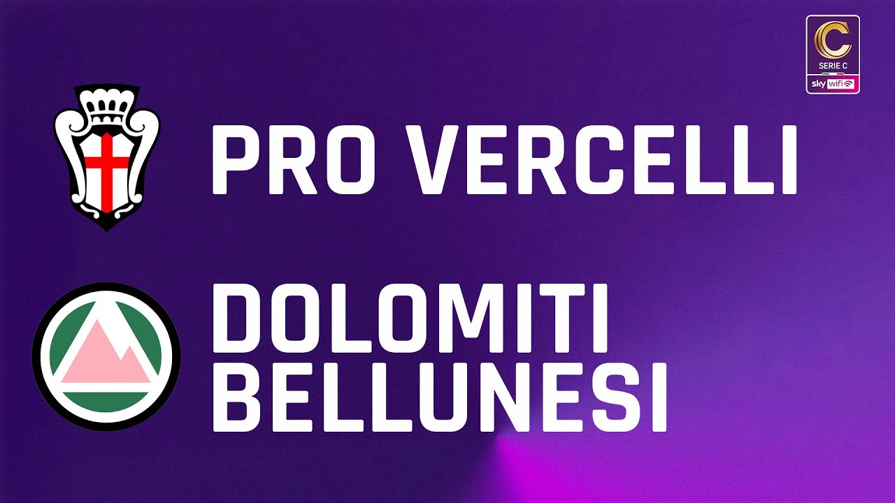 Pro Vercelli - Dolomiti Bellunesi 4-0 | Gli Highlights | 8&ordf; giornata di Serie C Sky Wifi 2025/2026