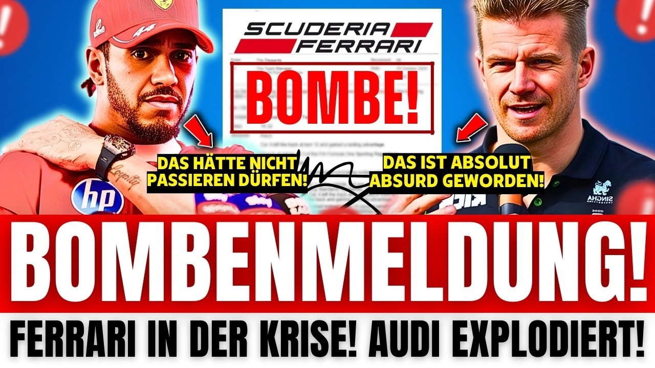 Lewis Hamilton enthüllt SCHOCKIERENDES PROBLEM bei Ferrari | Audi macht MEISTERZUG | Mercedes