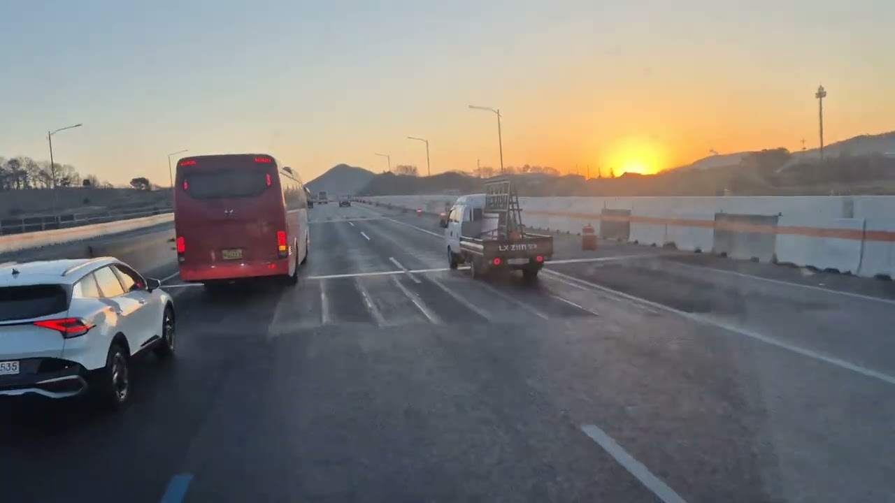 Sunrise over Daejeon