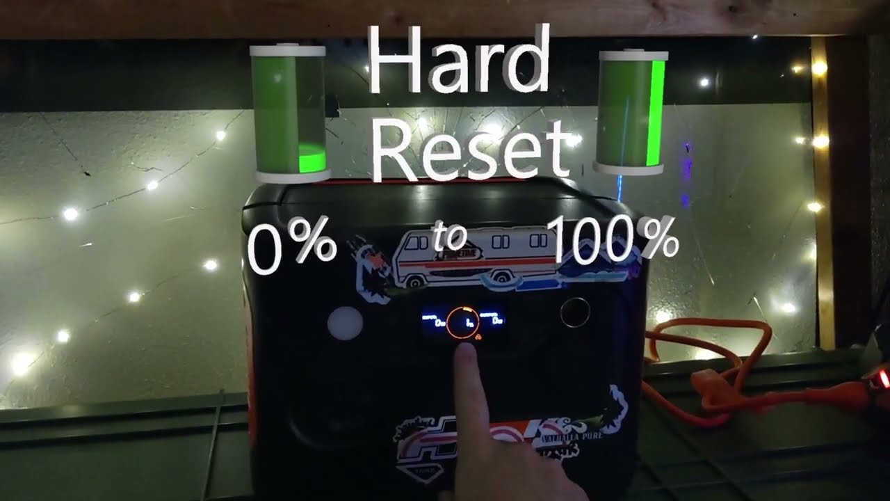 Jackery hard reset