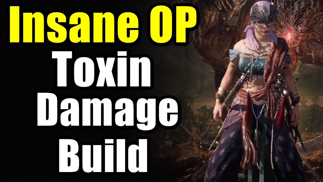 Wo Long Fallen Dynasty Insane OP Toxin Damage Build - How To Poison Any Bosses To Death
