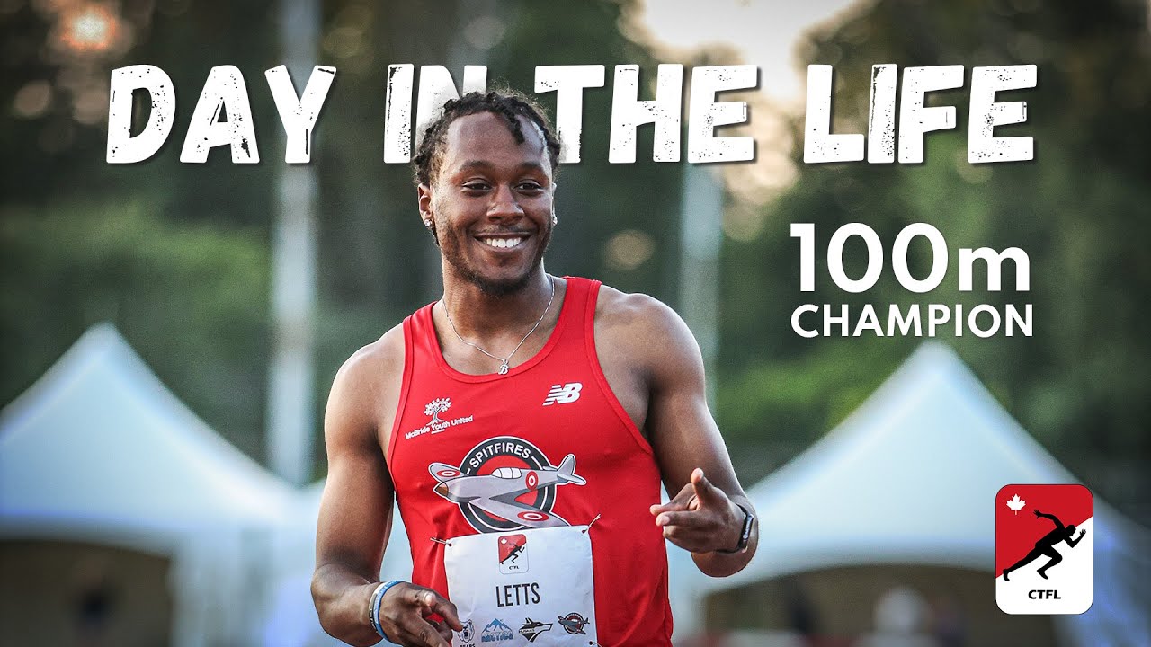 Workout with the 100m Champion - Brandon Letts
