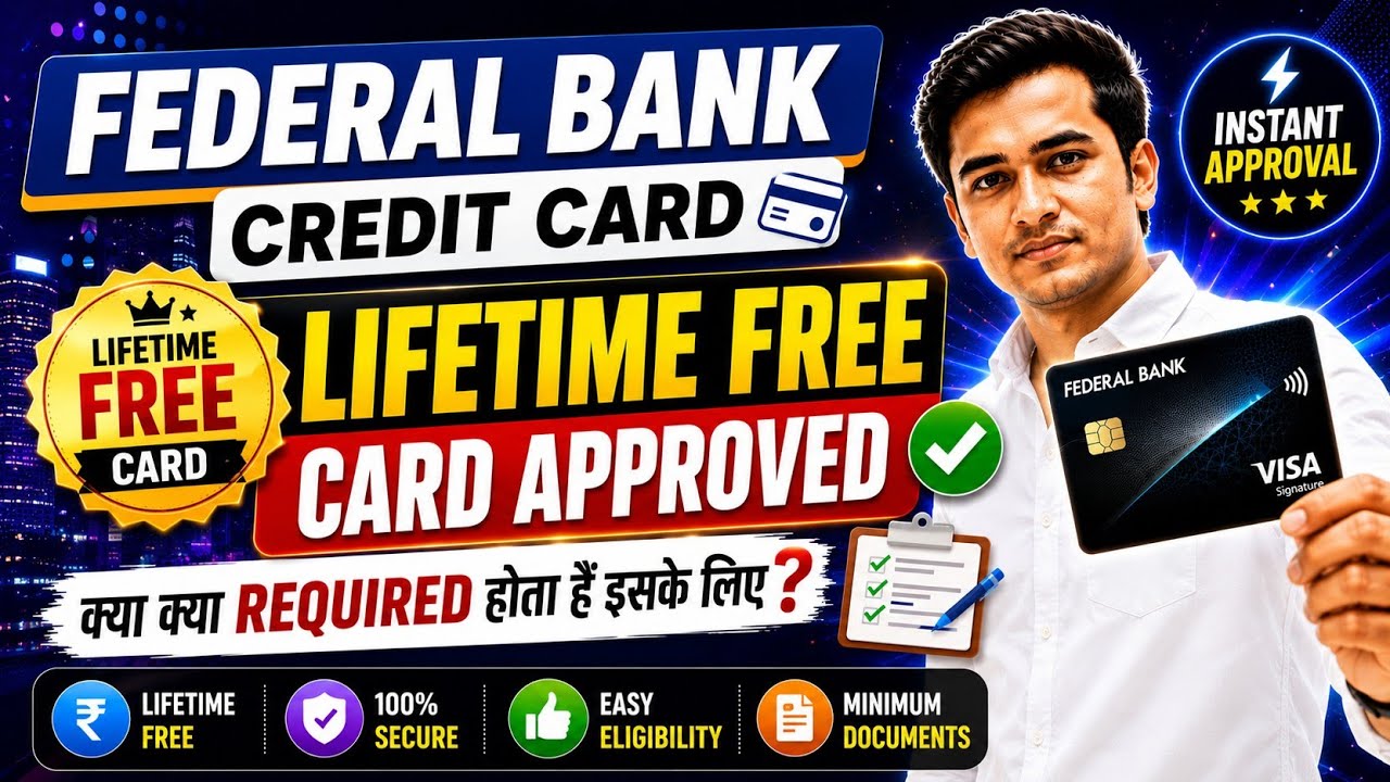 Federal Bank Signet Credit Card Approved 🎉| Federal Bank Lifetime Free Apply