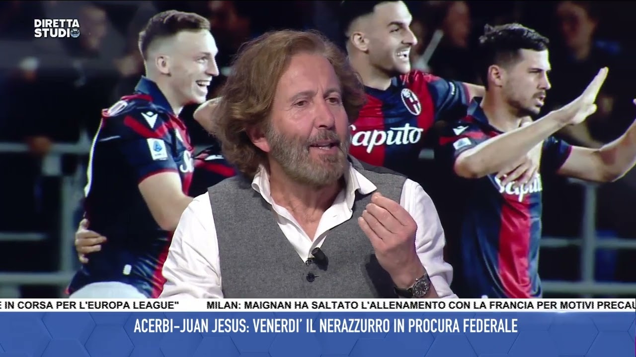 Duro scontro sul caso Acerbi-Juan Jesus tra Paolo Bargiggia e Massimo Brambati