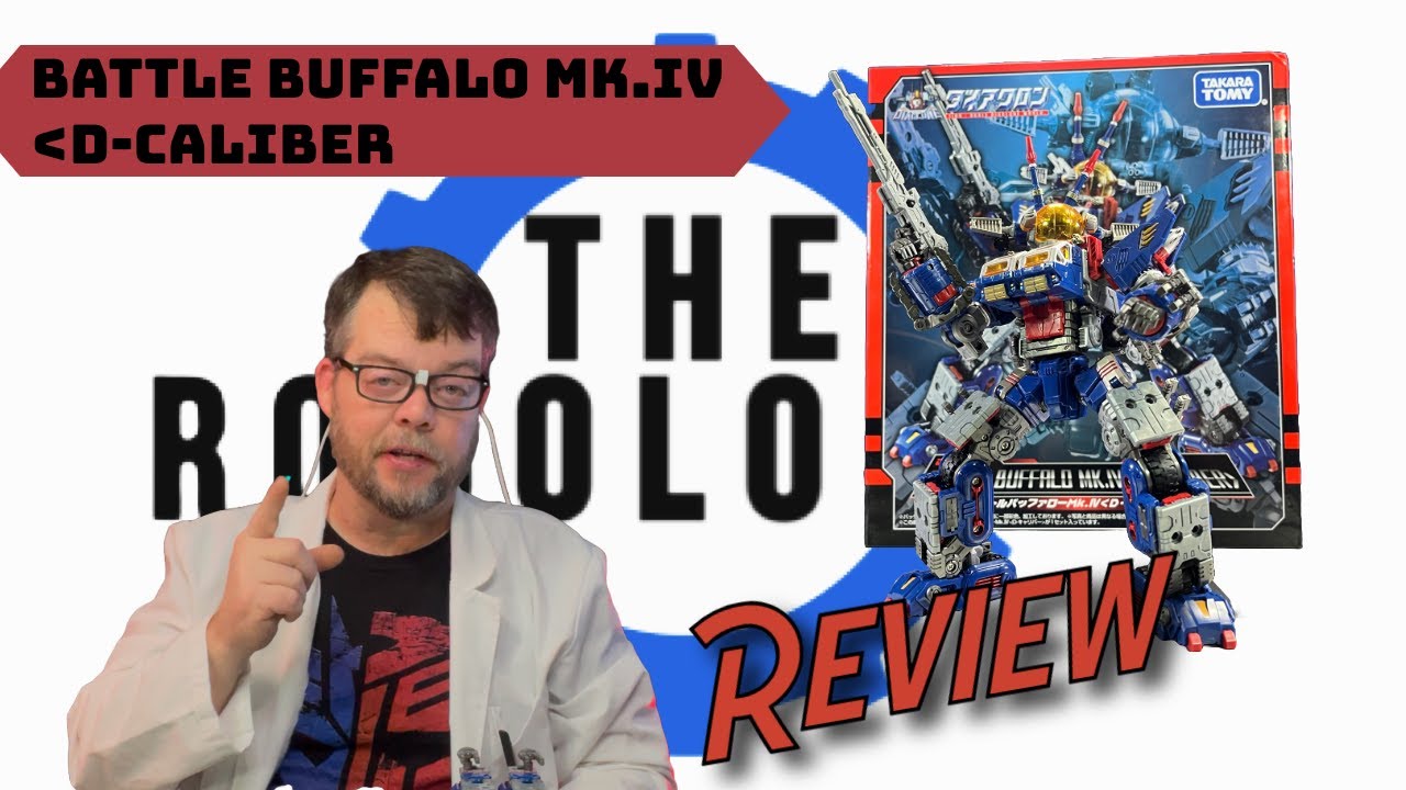 Checking out Takara Tomy's Battle Buffalo from their Diaclone Reboot line