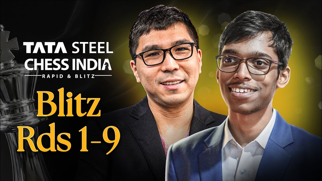 Tata Steel Chess India 2026: Divya, Nihal, Pragg, Wesley & More Face-Off! Blitz Rds 1-9