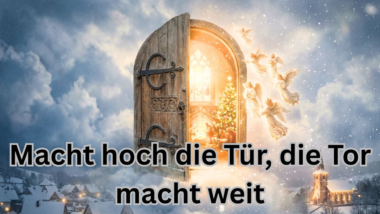 Macht hoch die Tür, die Tor macht weit 🙏 Weihnachtslied Kinderchor Kirche