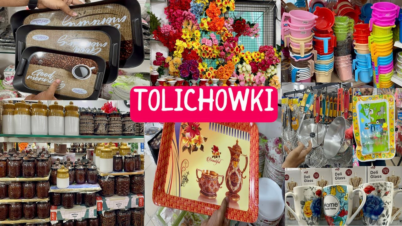 Hyderabad Famous😱₹99 World in TOLICHOWKI 🛍️crockery||flowers Steel Items🌟Ramzan✨Gifts #viralvideo 🔥🔥