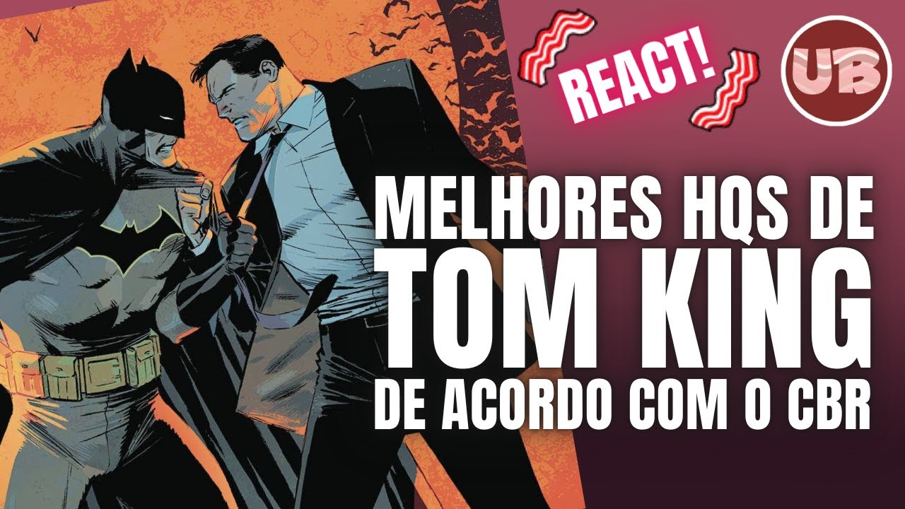 Melhores HQs de Tom King na DC Comics - React da lista do CBR