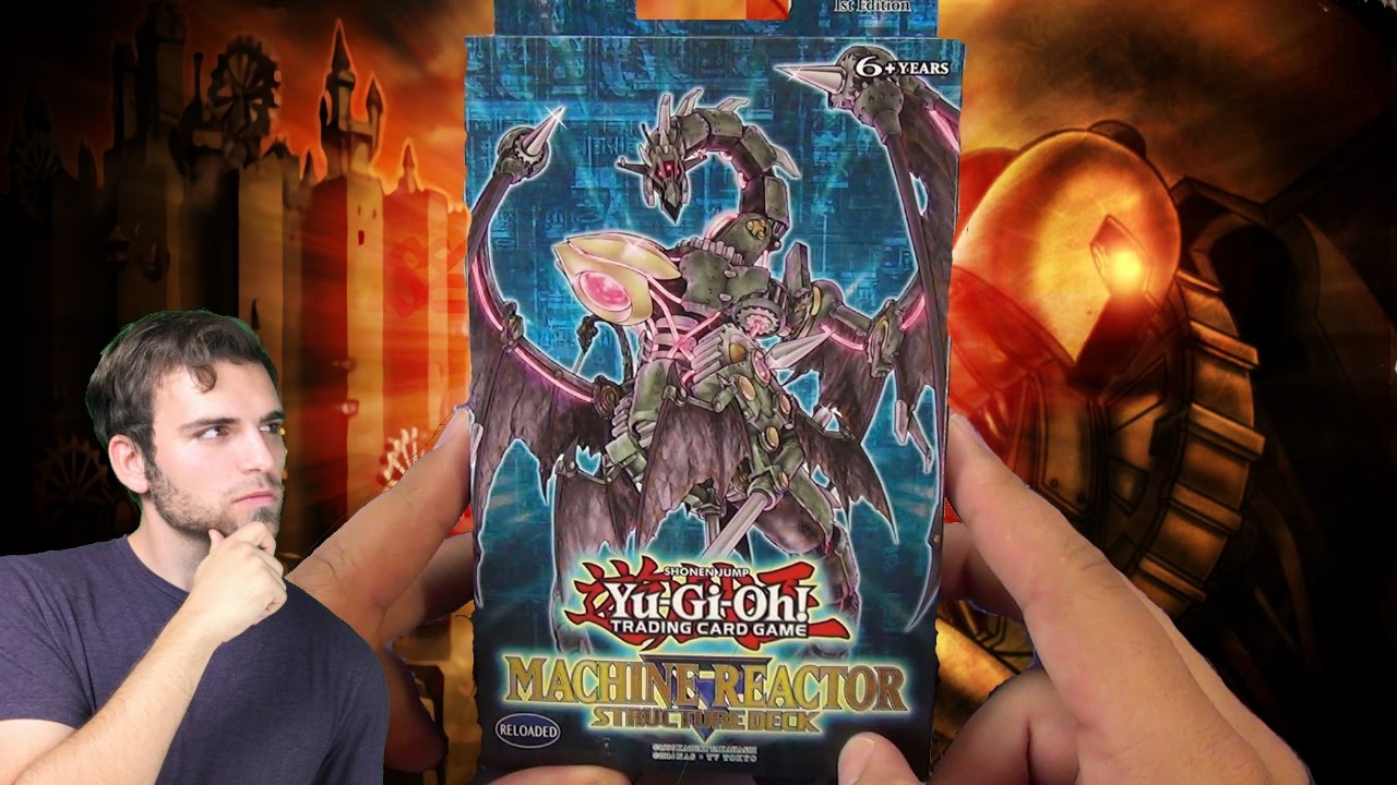 Best YuGiOh 2017 Machine Reactor Structure Deck Opening and Review! | Ancient Gears are Back!!