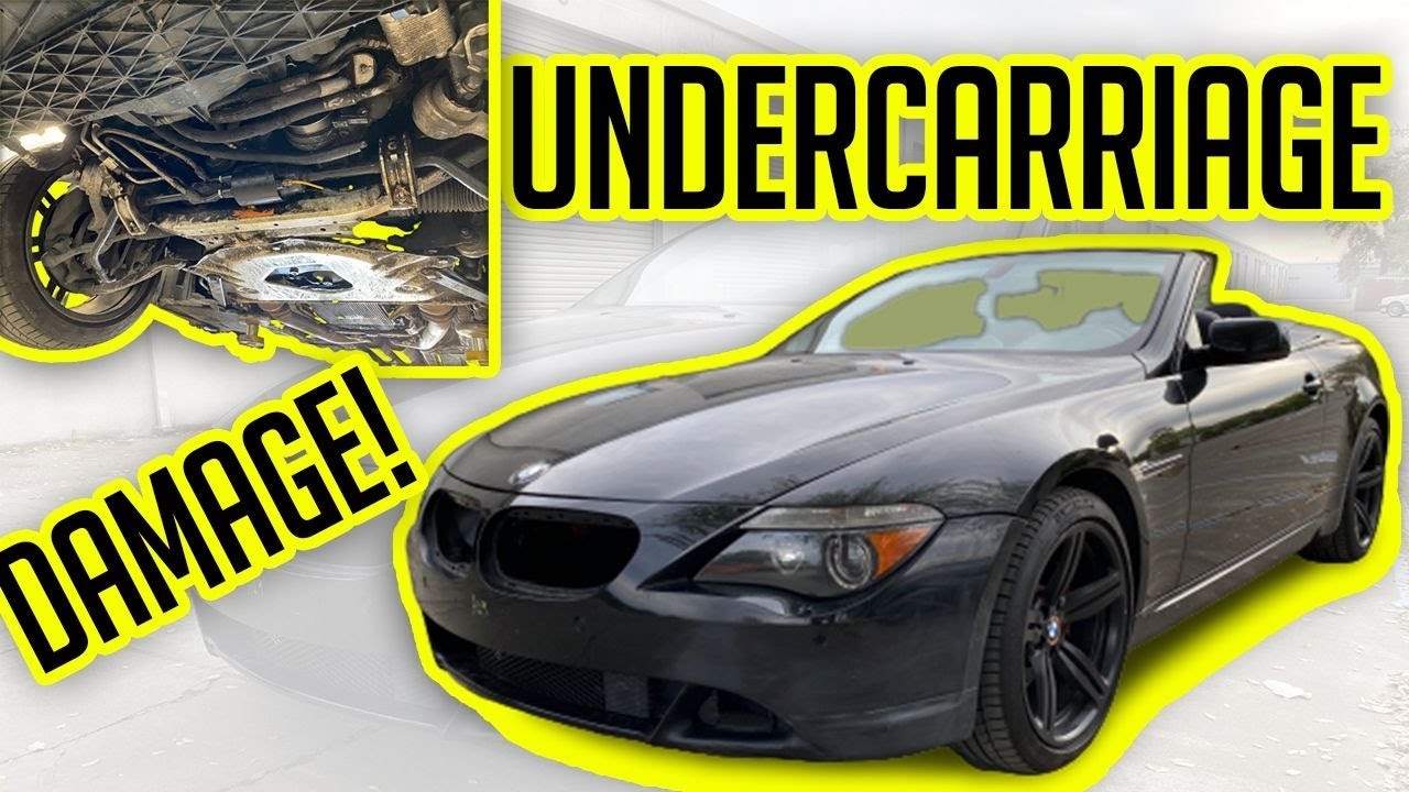 У BMW 650I за 800 долларов есть скрытые повреждения ходовой части! (Причина обрыва ремней!)