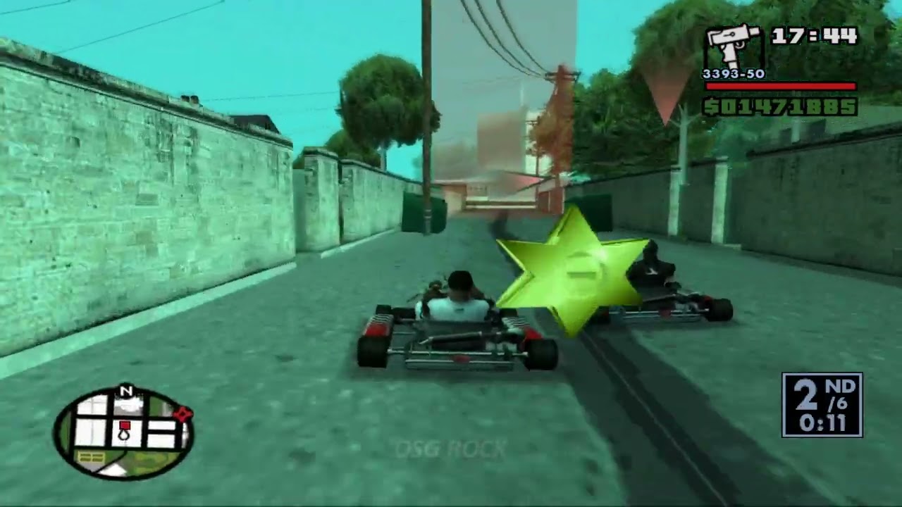 Grand Theft Auto San Andreas v1 03 PS2 Walkthrough Part 61: Race Tournament 2