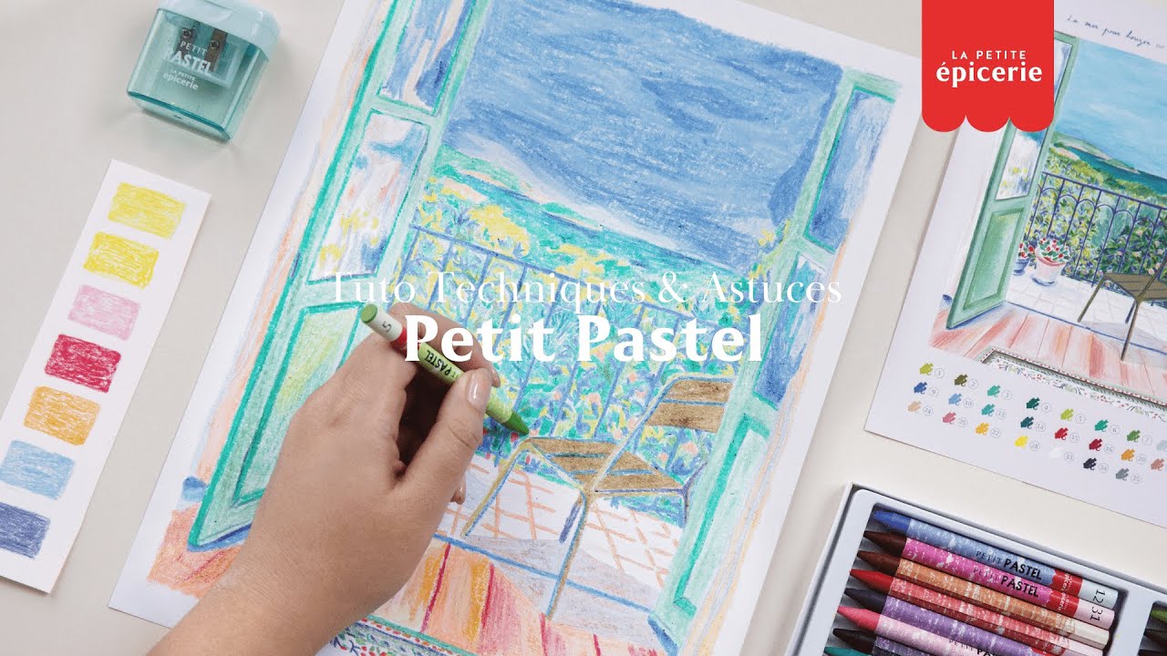 Tuto Pastel au numéro 🖍️  Apprendre à créer vos premières illustrations avec Petit Pastel