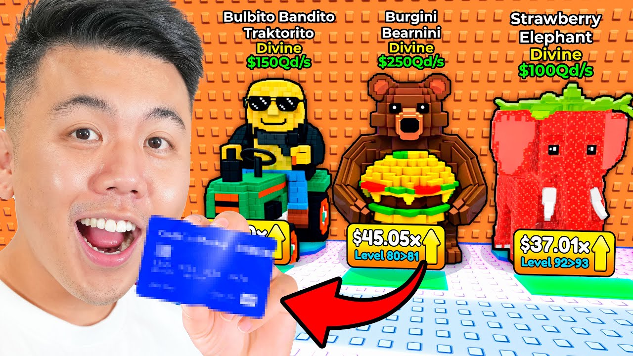 I Spent $10,000 In Escape Tsunami For Brainrots