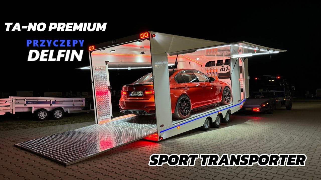 SPORT TRANSPORTER PREMIUM | 600 x 230 cm / DMC 3500kg | Przyczepy Delfin