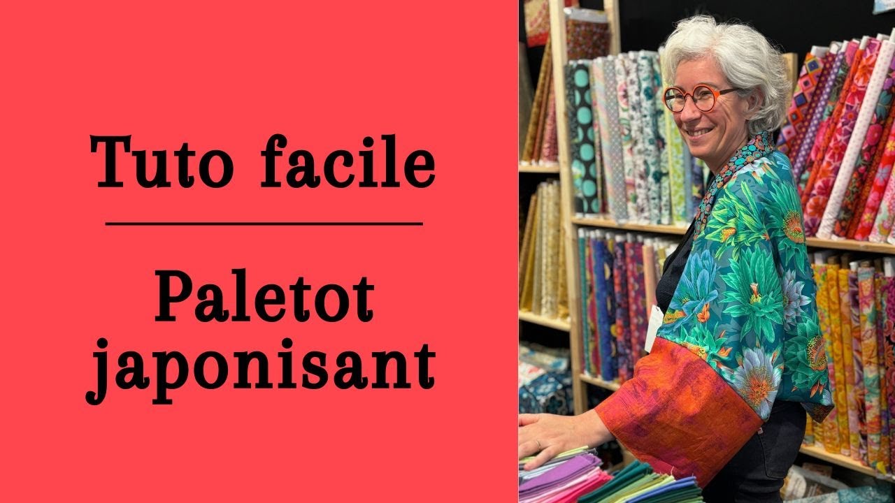 Tuto facile et rapide : Un petit paletot japonisant