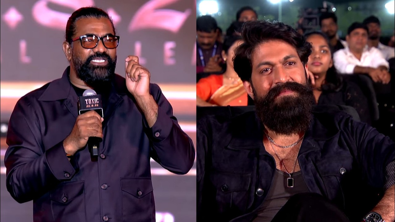 Producer Venkat K. Narayana KVN Speech @ Toxic Pre-Release Event | Rocking Star Yash