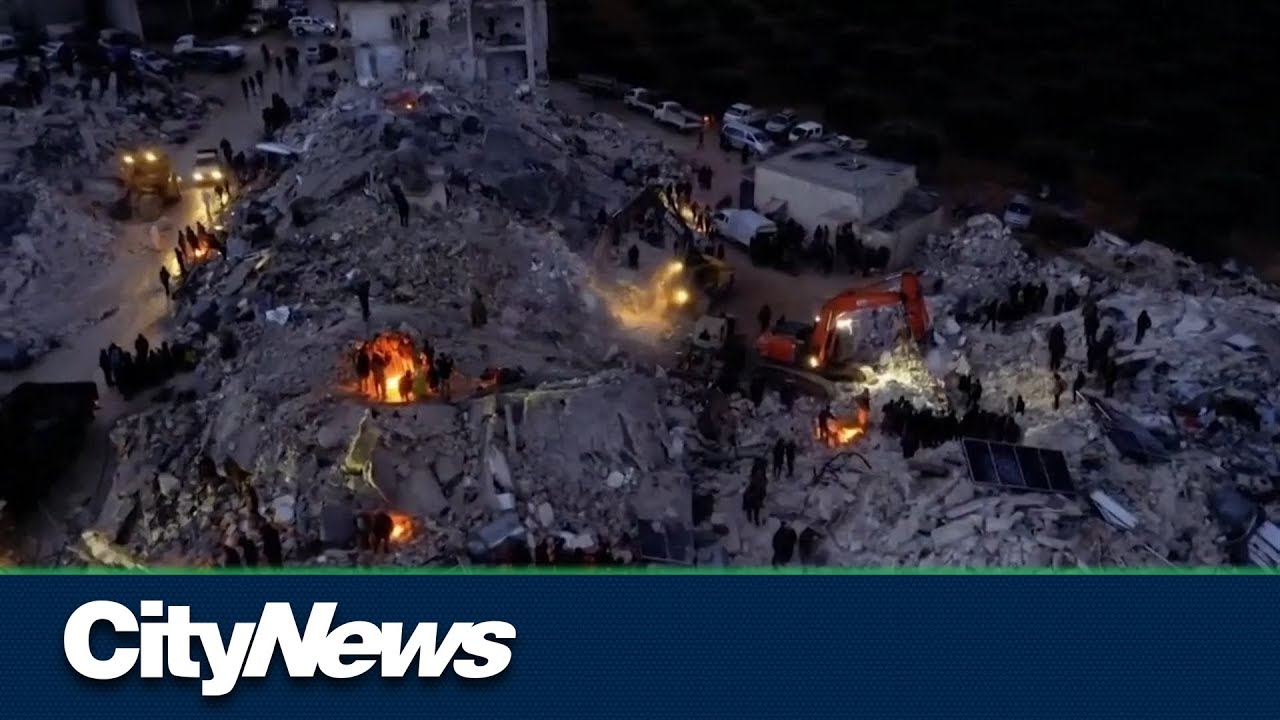 Quake survivors struggle to stay warm across Turkey & Syria
