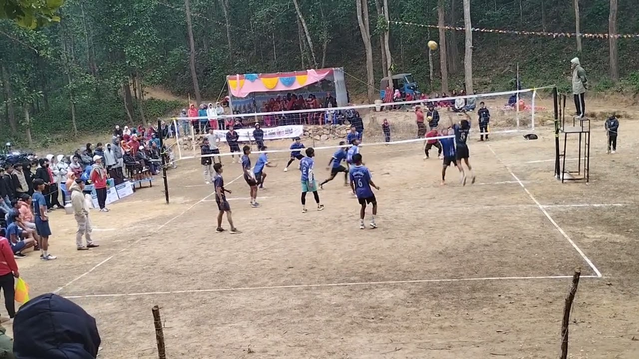 Khakara volleyball Semifinal Deurali Vs Tinkanya yuba club (Bhutuke)