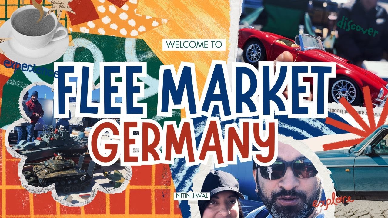 FLEE MARKET IN GERMANY / BUY  CHEAP STUFF IN GERMANY / FLOHMARKT / SECOND HAND STUFF