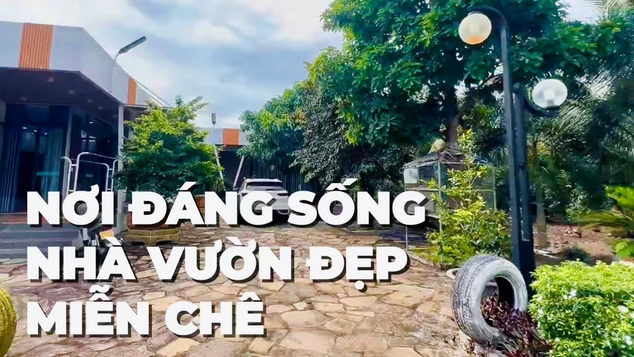 Giảm hẳn 1 tỷ ! A Duy bán nhà vườn đầy tâm huyết . Dọn vào ở ngay