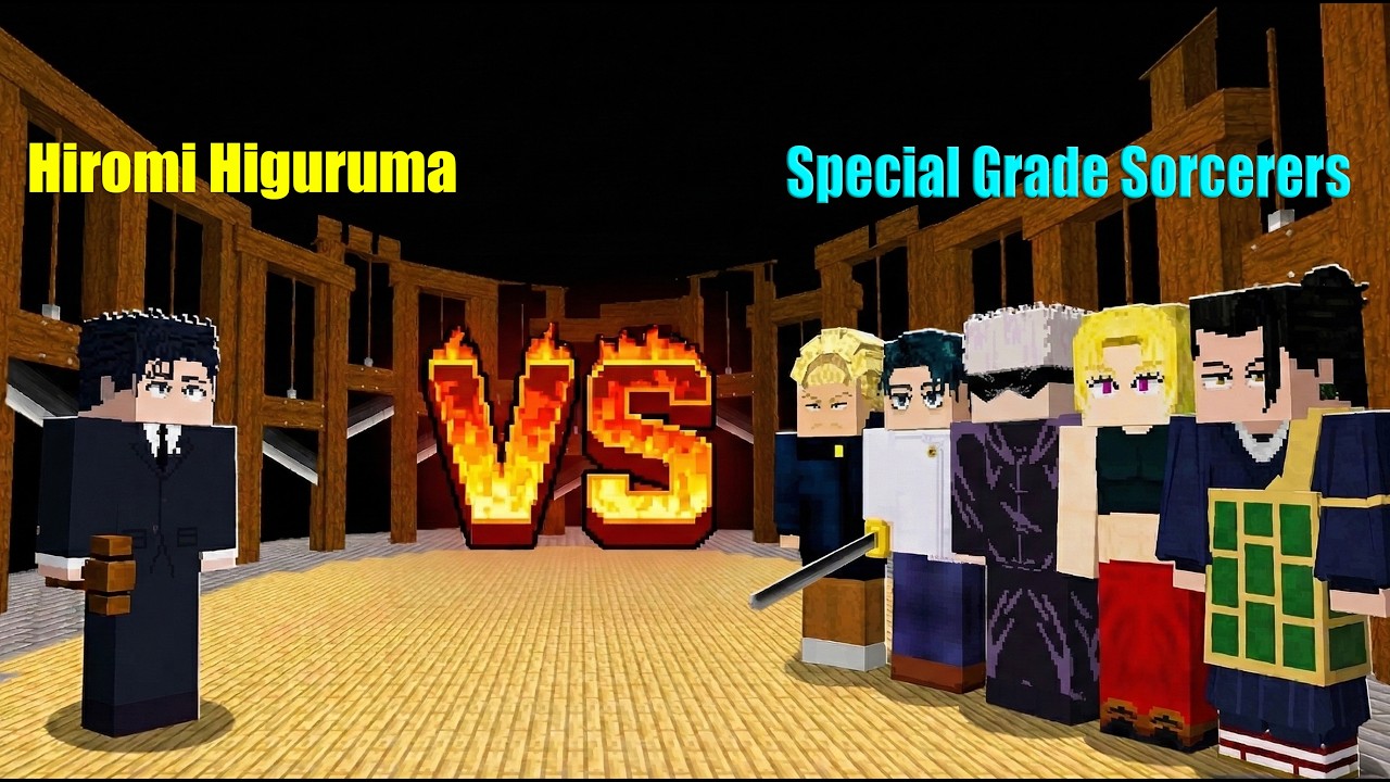 Can Higuruma Beat Special Grade Sorcerers? | Jujutsu Kaisen Minecraft Battle