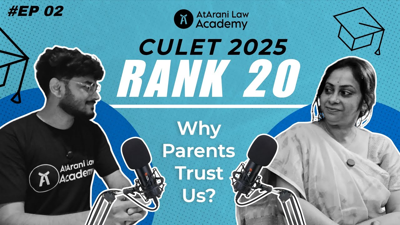 Why Parents Trust Us ?  - KRITIKA BHATTACHARJEE - CULET RANK 20 | Lex Talks - Episode 02