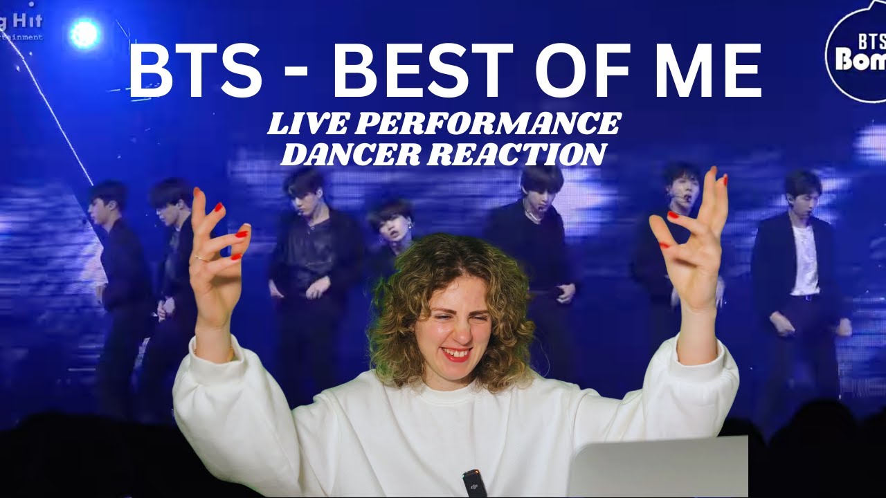 DANCER REACTS BTS LIVE PERFORMANCE ''BEST OF ME'' | NO WAY THEY ARE DANCING AND SINGING.... WOW!!!