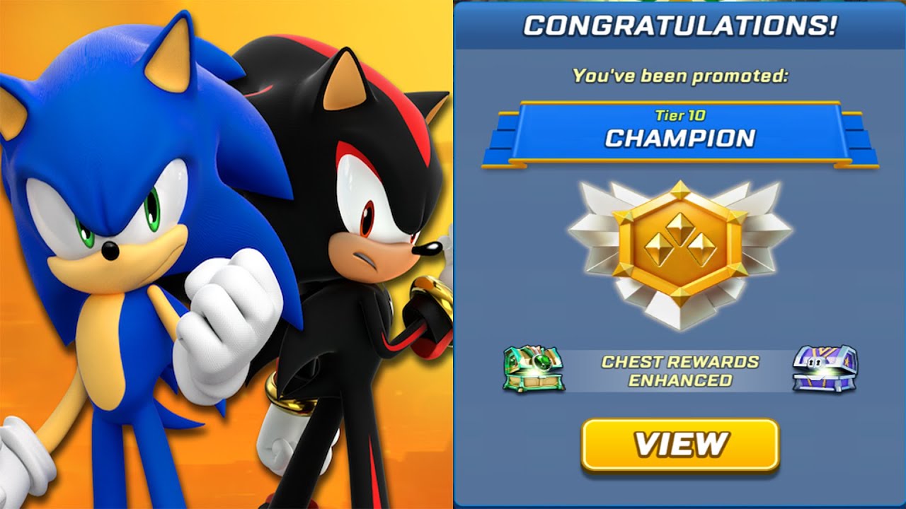 LAST 5 MINUTES CHAMPION! 🏆 | Season Champion in Sonic Forces Speed Battle 🔥